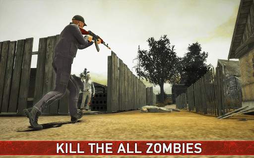 Commando zombie shooting - offline military games screenshot 2