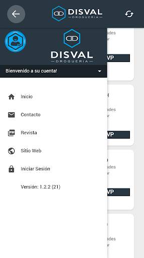 Disval App screenshot 2