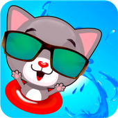 Talking Cats Pool Tom Match 3 icon