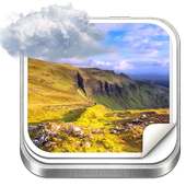 Free Weather live wallpaper HD icon