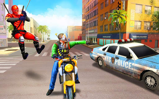Spider Ninja Rope Hero - Crime City New Games 2021 screenshot 4