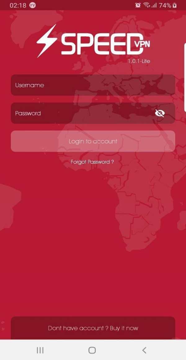 SpeedVPN lite screenshot 1