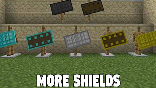 More Shields Mod Minecraft PE screenshot 4