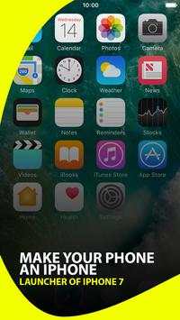 Launcher for iPhone7 plus screenshot 1