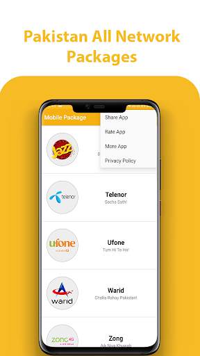 Mobile Packages Pakistan 2019 screenshot 3