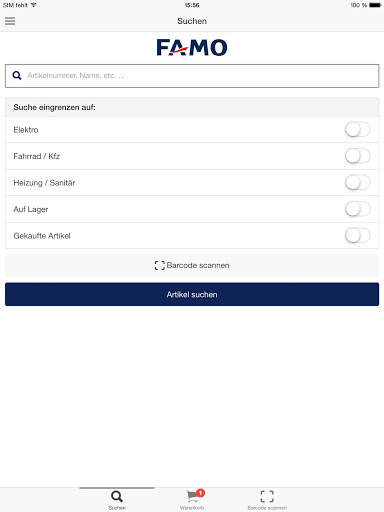 FAMO Online Shop screenshot 2