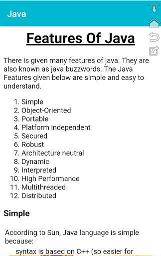 Core Java (ad Free application) java 8 also screenshot 2