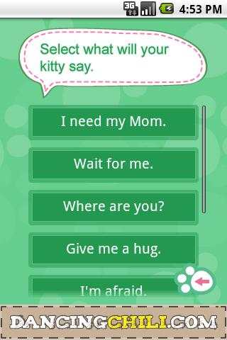 Kitty Talk Free screenshot 3