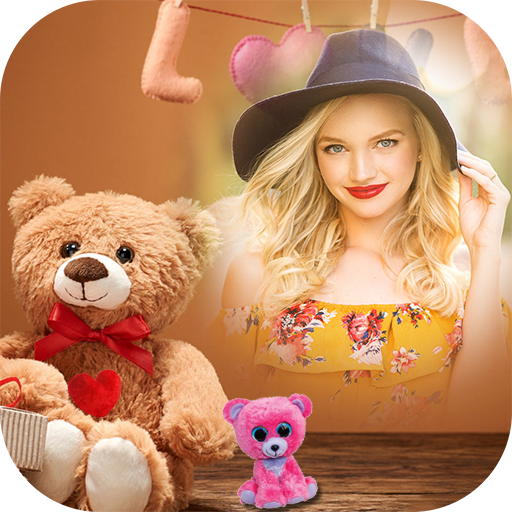 Teddy Bear Photo Frame : Love Teddy Photo Editor icon