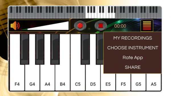 Piano Keyboard screenshot 4