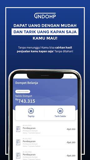 INDOHP Aplikasi Dropship, Reseller Terbaik, No 1 8 تصوير الشاشة