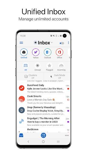 BlueMail Lite скриншот 1