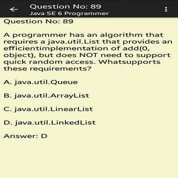 OCP Java SE 6 Exam (1z0-851) screenshot 7