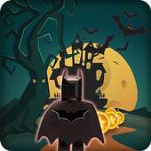 Bat Super Man lego Adventures logo