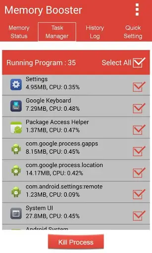 Memory booster   Ram Cleaner screenshot 2