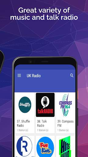 UK Radio Stations Live – British Online Radio App скриншот 2