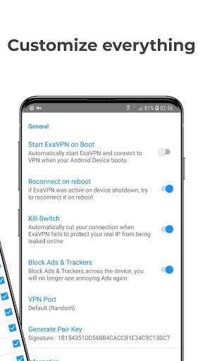 ExaVPN - WiFi Koruması için Hızlı ve Ücretsiz VPN screenshot 8