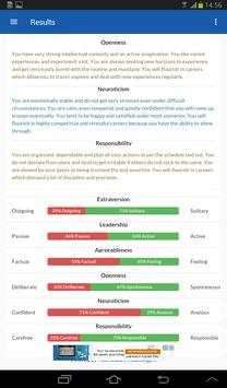 Personality Test Development скриншот 13