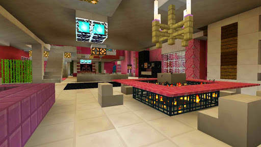 Pink House Map for Minecraft PE screenshot 6
