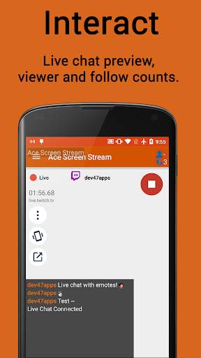 Ace Live Streaming & PC Mirroring screenshot 5