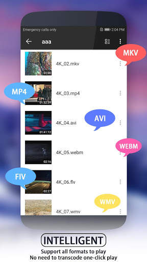 POP Player - HD Video Player, Media Player 1 تصوير الشاشة