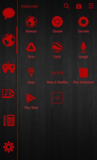 Stamped Red SL Theme screenshot 2