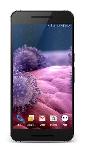 Zika Virus 3D Live Wallpaper screenshot 3