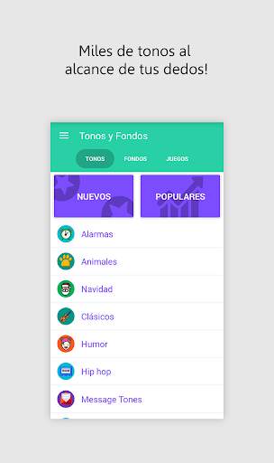 Tonos y Fondos screenshot 1