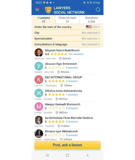 Lawyer Social Network screenshot 24