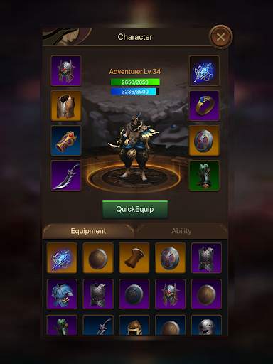 Dark Assassin - Idle Offline Time Killer RPG Game screenshot 8