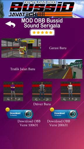 Download Mod Bussid Javatech screenshot 6