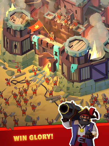 Idle Siege: War simulator game screenshot 12
