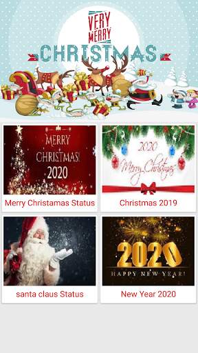 Christmas Video Status स्क्रीनशॉट 2