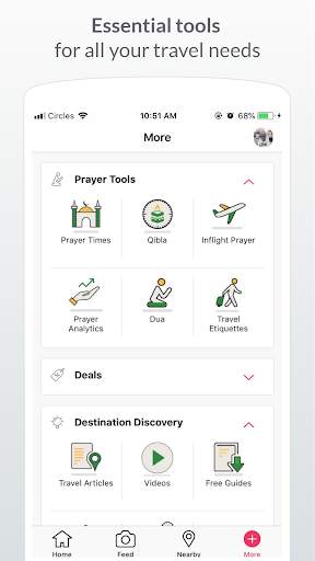 Halal Trip: Food, Restaurant, Travel & Prayer Time screenshot 3
