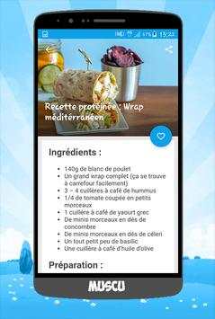 Recettes Protéines Musculation Facile 2018 screenshot 2