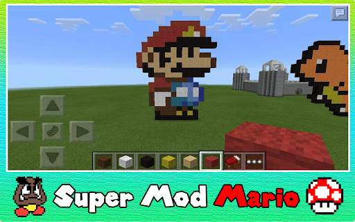 Super Mod Mario - Adventure for Minecraft PE 2021 3 تصوير الشاشة