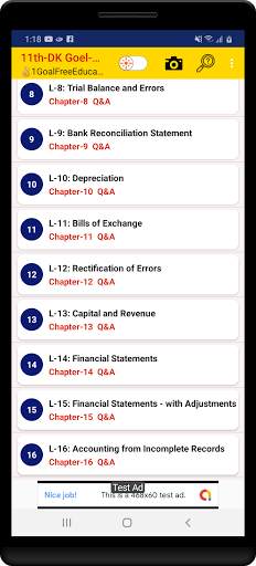 Account Class-11 Solutions (D K Goel) 2019 screenshot 3