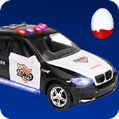 Police Car Game: Surprise Egg logo