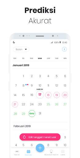 Kalender Menstruasi, Kalkulator Ovulasi MIA screenshot 5