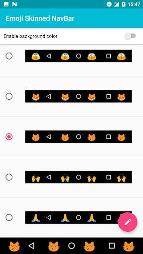 Emoji Color NavBar 6 تصوير الشاشة