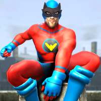 Superhero Crime Battle: Vice City Man Games logo