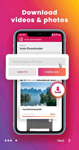 Photo & video & Story Downloader for Instagram screenshot 1