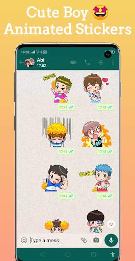 Animated Sticker Pro - 500 Moving Stickers for WA screenshot 5