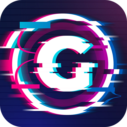 Glitch Video Star Effects icon