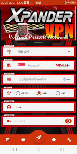 Xpander VPN Pro screenshot 1