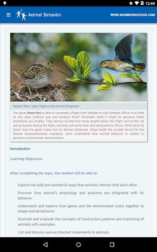 Animal Behavior screenshot 1