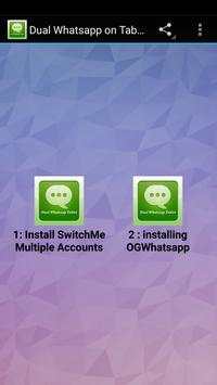 Install WhatsApp on my tablet screenshot 1