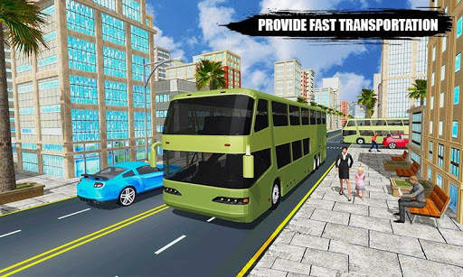 Offroad New Army Bus Game 2019 screenshot 1