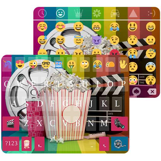 Film Emoji Keyboard Theme 1.0.4