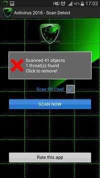 Antivirus 2016 - Scan&Detect screenshot 3